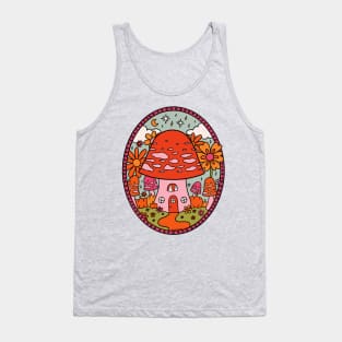 Mushroom Cottage Tank Top